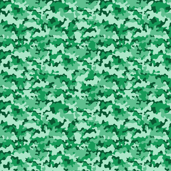 Vibrant Camouflage Fabric - Teal - ineedfabric.com