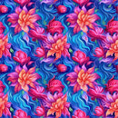 Vibrant Exquisite Floral Fabric - ineedfabric.com