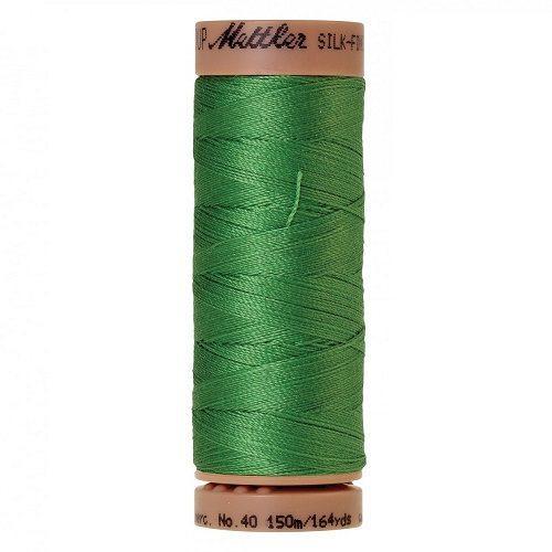 Vibrant Green 40wt Solid Cotton Thread 164yd - ineedfabric.com