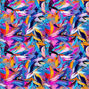 Vibrant Neon Abstract Fabric - ineedfabric.com