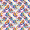 Vibrant Rainbow Sneakers Fabric - ineedfabric.com