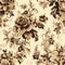 Vintage Beige Damask Pattern 9 Fabric - ineedfabric.com