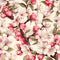 Vintage Cherry Blossom Pattern 1 Fabric - ineedfabric.com