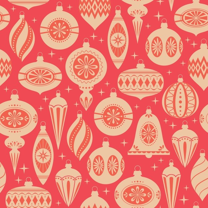 Cool Santa Claus Fabric –