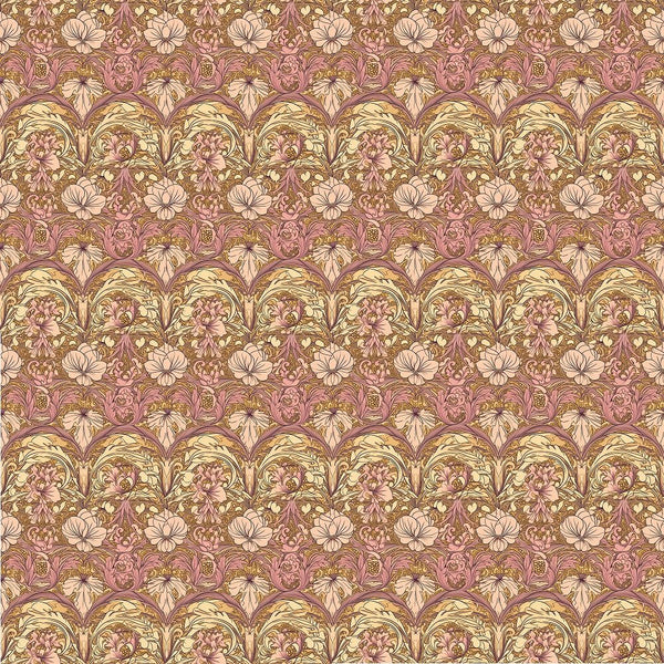 Vintage Fairytale Pattern 3 Fabric - ineedfabric.com