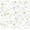Vintage Floral and Butterflies Allover Fabric - ineedfabric.com