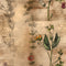 Vintage Floral Love Letters 2 Fabric - ineedfabric.com