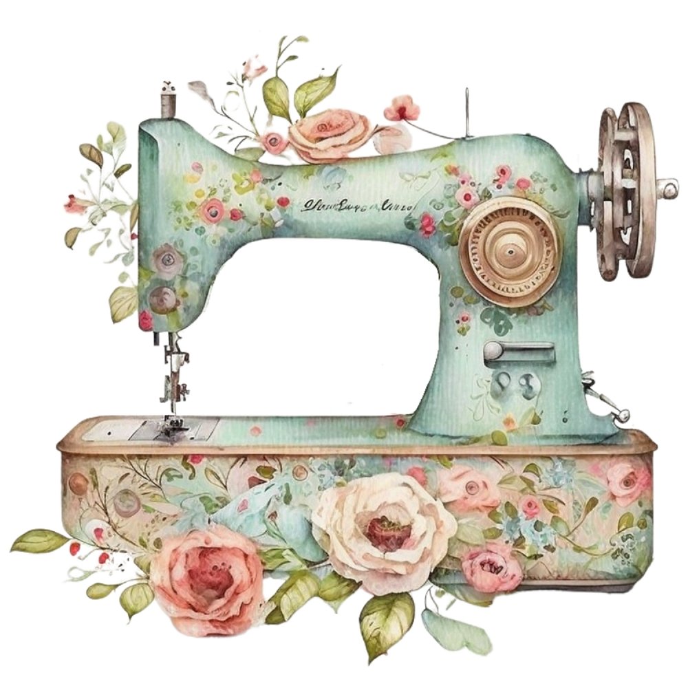  Eheartsgir Vintage Floral Sewing Machine Pad for Table with  Pockets Stain Resistant Waterproof Fabric Sewing Machine Mat Easy to Carry  for Travelling and Sewing Classes : Arts, Crafts & Sewing