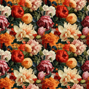Vintage Floral Wall Fabric - ineedfabric.com