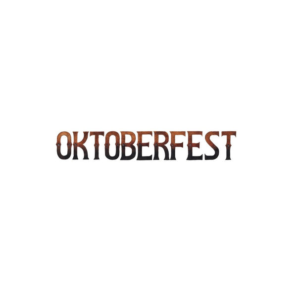 Vintage Oktoberfest Font Fabric Panel - ineedfabric.com