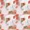 Vintage Poppies 2 Fabric - ineedfabric.com