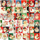Vintage Santa Claus Fat Quarter Bundle - 6 Pieces - ineedfabric.com