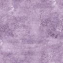Vintage Script Fabric - Cadmium Violet - ineedfabric.com