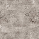 Vintage Script Fabric - Mission Brown - ineedfabric.com