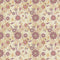 Vintage Spring Flowers Fabric - ineedfabric.com