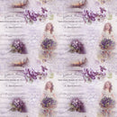 Vintage Violets 5 Fabric - ineedfabric.com