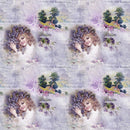 Vintage Violets 6 Fabric - ineedfabric.com