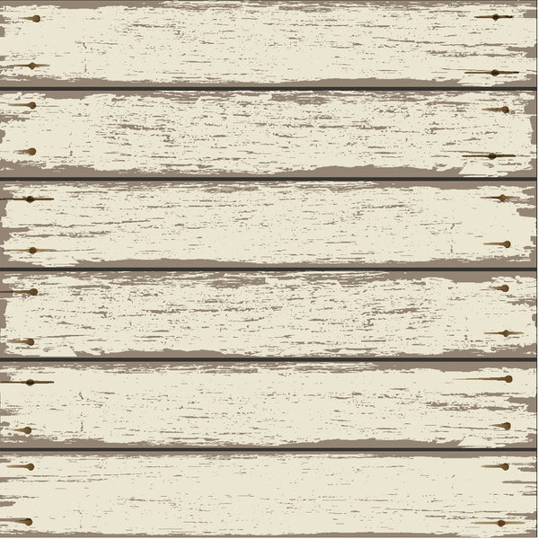 Vintage Wood Planks Fabric - Grey - ineedfabric.com