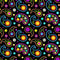 Vivid Flowers & Paisleys Pattern 1 Fabric - ineedfabric.com