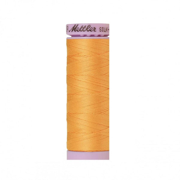 Warm Apricot Silk-Finish 50wt Solid Cotton Thread - 164yd - ineedfabric.com