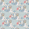 Watercolor Alice in Wonderland Pattern 8 Fabric - ineedfabric.com