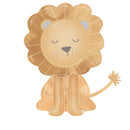 Watercolor Baby Lion Fabric Panel - ineedfabric.com