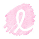 Watercolor Breast Cancer Emblem Fabric Panel - ineedfabric.com