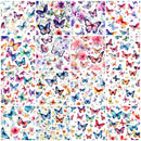 Watercolor Butterflies Fat Quarter Bundle - 16 Pieces - ineedfabric.com