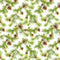 Watercolor Christmas Tree Branches Fabric - Green - ineedfabric.com