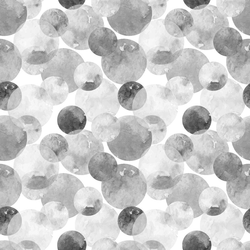 Watercolor Dots Fabric - Grey - ineedfabric.com