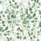 Watercolor Eucalyptus Branches Fabric - ineedfabric.com