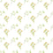 Watercolor Foliage Variation 3 Fabric - White - ineedfabric.com