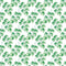 Watercolor Foliage Variation 4 Fabric - White - ineedfabric.com