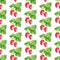 Watercolor Fresh Strawberries Fabric - ineedfabric.com