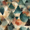 Watercolor Geometry Elegance Pattern 1 Fabric - ineedfabric.com