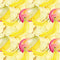 Watercolor Packed Various Fruits Fabric - ineedfabric.com