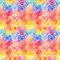 Watercolor Rainbow Hearts Pattern 3 Fabric - ineedfabric.com