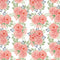 Watercolor Rose Fabric - ineedfabric.com