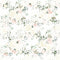 Watercolor Roses Bundles Faded Fabric - White - ineedfabric.com