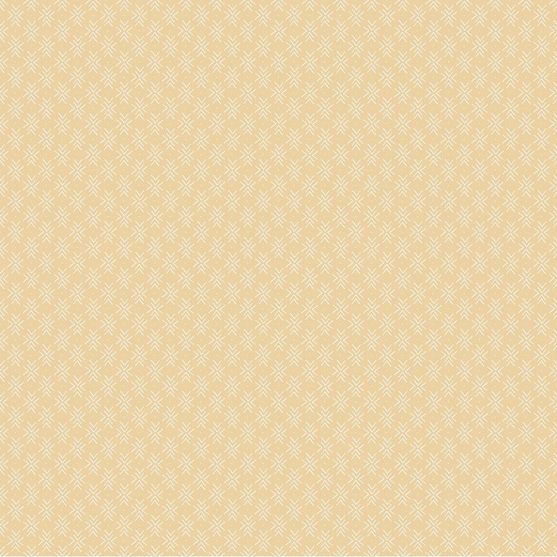 Watercolor Safari Diamond Fabric - Yellow - ineedfabric.com