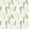 Watercolor Sloths Vines and Dots Fabric - Tan - ineedfabric.com