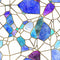 Watercolor Stained Glass 18 Fabric - ineedfabric.com