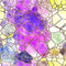 Watercolor Stained Glass 4 Fabric - ineedfabric.com