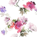 Watercolor Summer Floral Fabric - Multi - ineedfabric.com