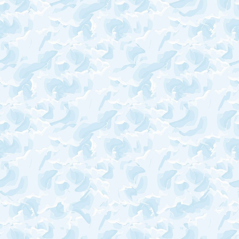 Watercolor Texture Fabric - Blue - ineedfabric.com