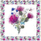 Watercolor Thistles & Wildflowers Pillow Panel - ineedfabric.com