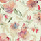 Watercolor Vintage Floral Pattern 6 Fabric - ineedfabric.com