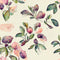 Watercolor Vintage Floral Pattern 7 Fabric - ineedfabric.com