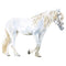 Watercolor White Horse Fabric Panel - ineedfabric.com