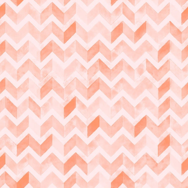 Watercolor Zigzag - Mauvelous Pink Fabric - ineedfabric.com